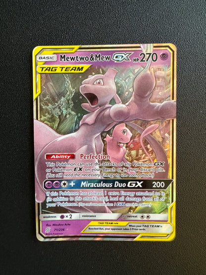 [卡況A-] Mewtwo & Mew GX 71/236