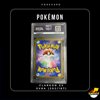 [PSA10] Flareon ex Sv8a (202/187)