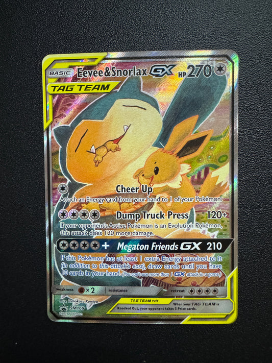 [卡況A+] Eevee & Snorlax GX SM169