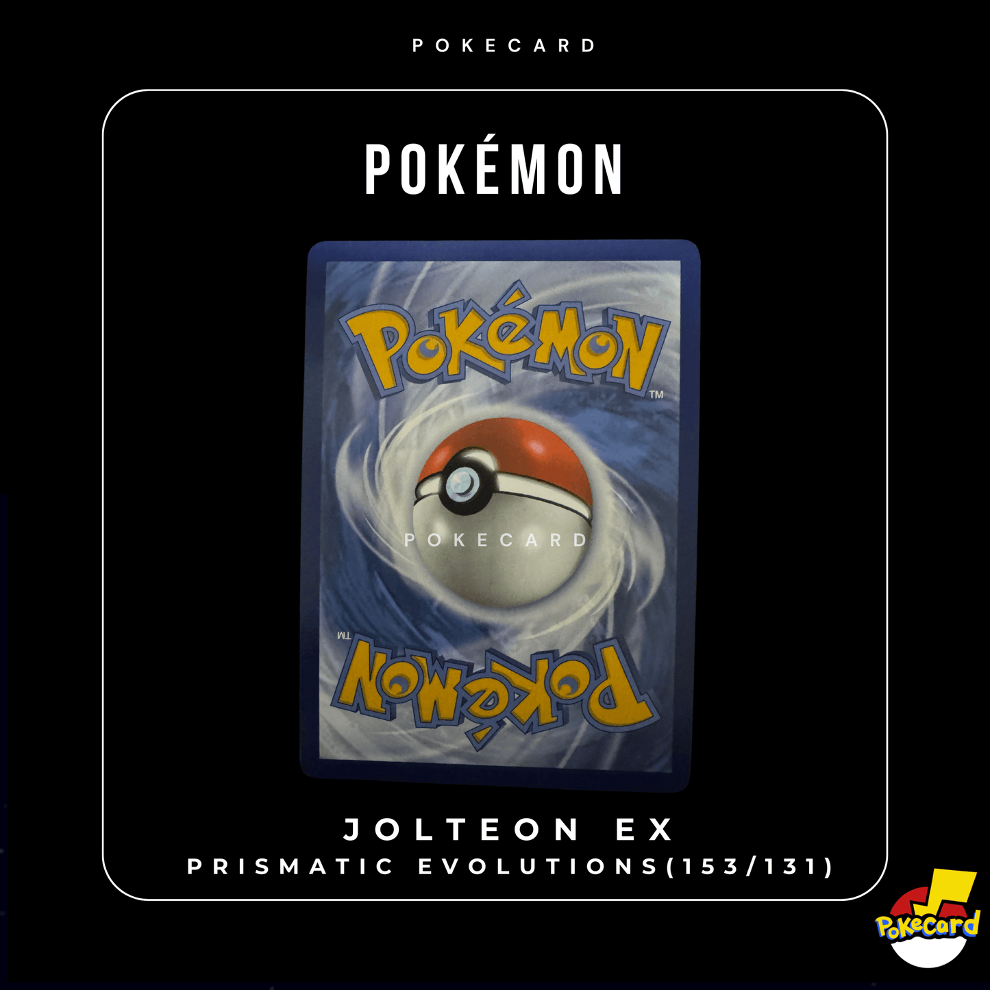 [卡況A+] Jolteon ex Prismatic Evolutions(153/131)