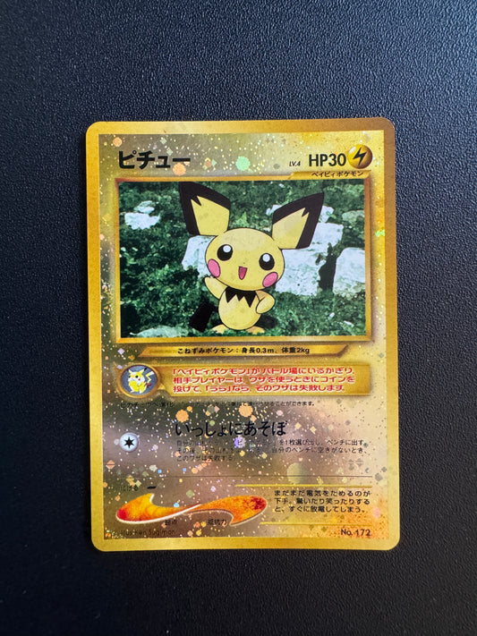 [卡況A] Pichu No.172 Reverse Holo Card