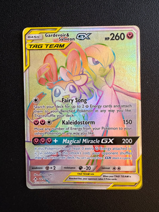 [卡況A] Gardevoir & Sylveon GX 225/214