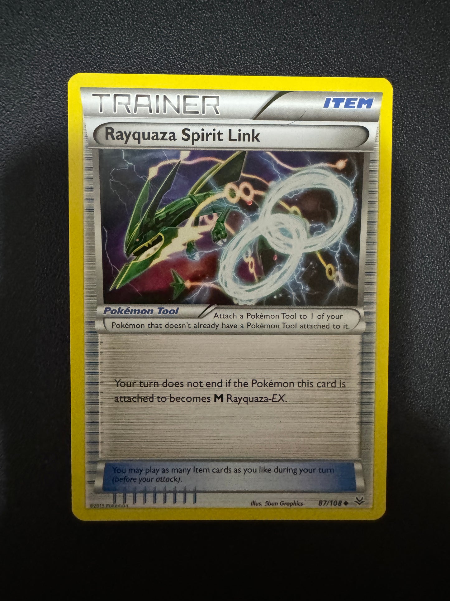 [卡況A] Rayquaza Spirit Link 87/108