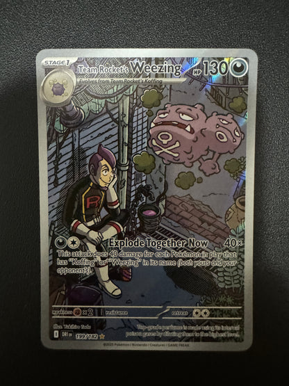 [卡況A] Team Rocket's Weezing 199/182