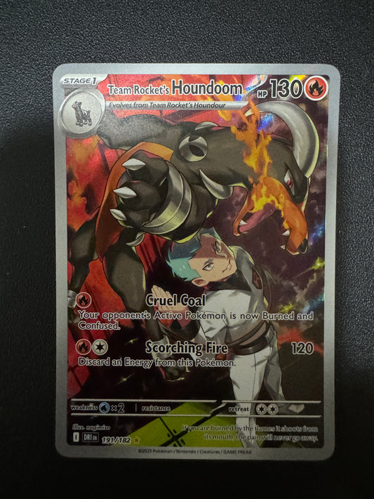 [卡況A] Team Rocket's Houndoom 191/182