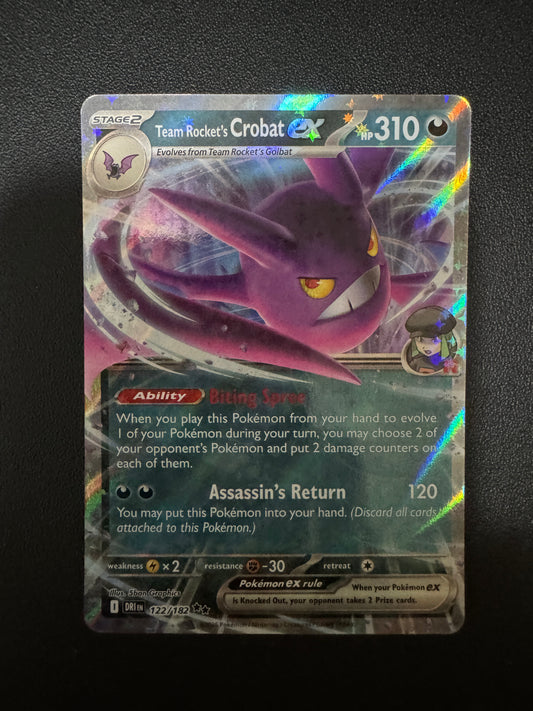 [卡況A] Team Rocket's Crobat 122/182