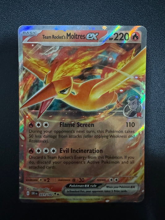 [卡況A] Team Rocket's Moltres 031/182