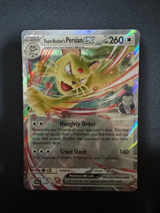 [卡況A] Team Rocket's Persian 150/182