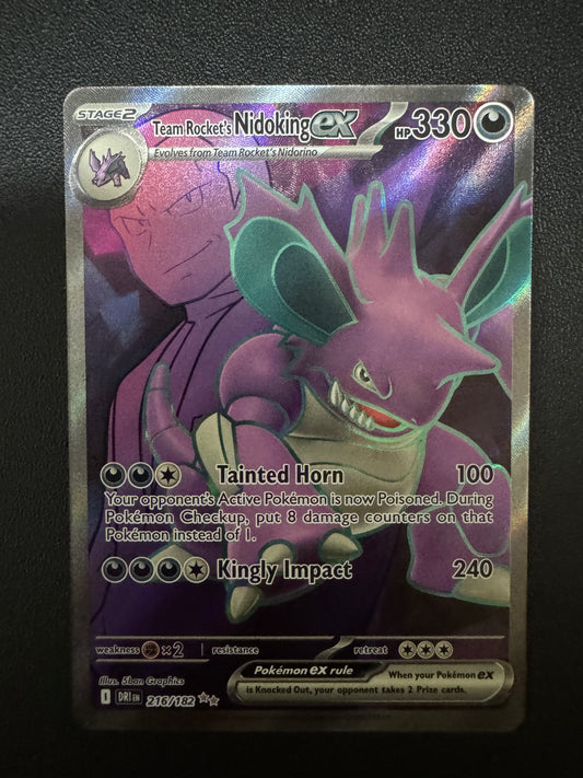 [卡況A] Team Rocket's Nidoking 216/182
