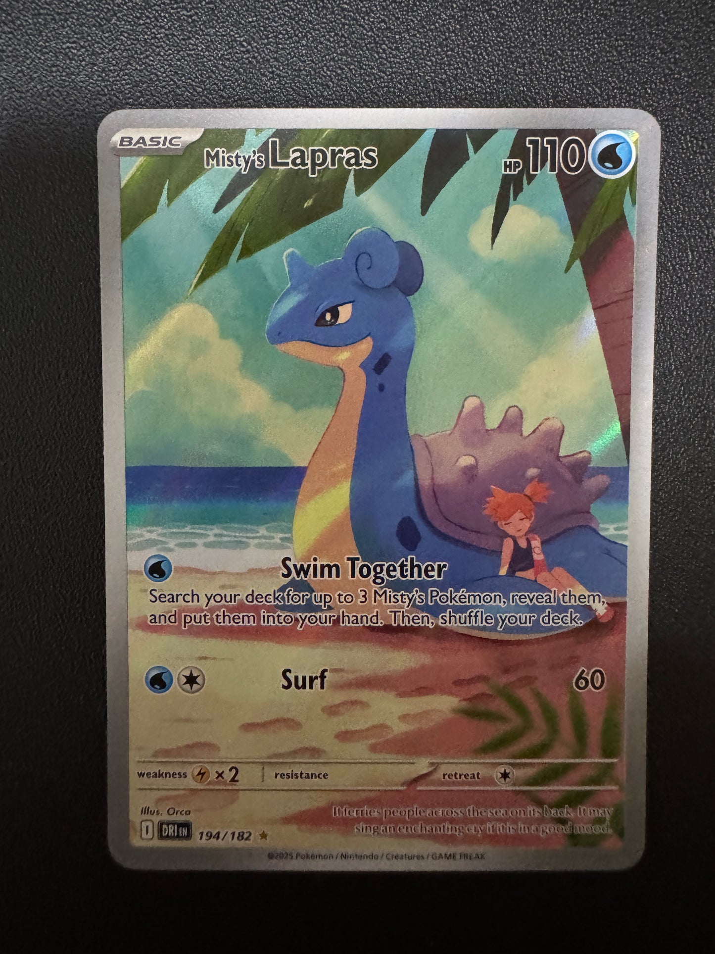 [卡況A] Misty's Lapras 194/182
