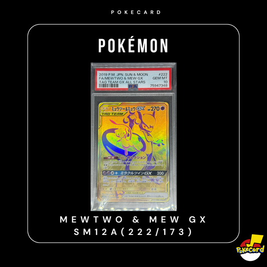 [PSA10] Mewtwo & Mew GX SM12A(222/173)
